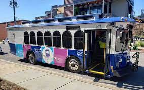 free trolley refreshes downtown route
