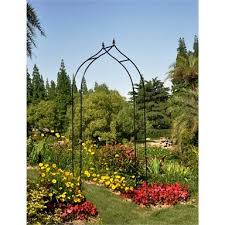 Lotus 2 5m Metal Garden Arch Bunnings