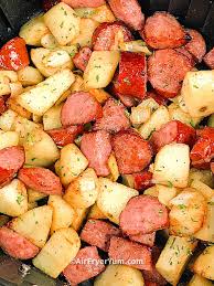 air fryer sausage and potatoes air
