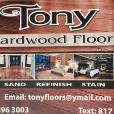 tony hardwood floors service closed