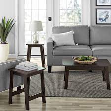 A wide range of living room coffee table sets: Mainstays Pilson 3 Piece Coffee Table And End Table Set Espresso Finish Walmart Com Walmart Com