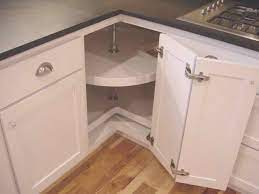 To fix loose screws on the lazy susan, use a screwdriver to drive the screws in place. Lazy Susan Cabinet Door Replacement Corner Kitchen Cabinet Kitchen Cabinets Hinges Kitchen Corner Storage