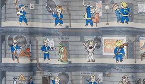 This Fallout 4 Perk Chart Shower Curtain