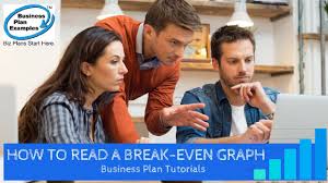 How To Read A Break Even Graph Tutorial Youtube