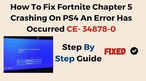 fix fortnite chapter 5 crashing on ps4
