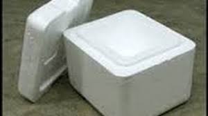 cooler box out of styrofoam