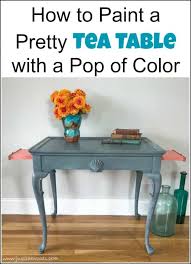 Tea Table Makeover How To Bring It