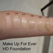 make up for ever mufe hd foundation in