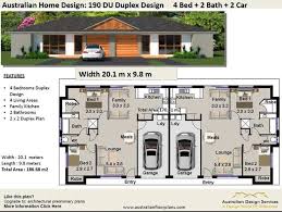 Duplex Floor Plans Duplex House Plans