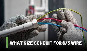 What Size Conduit For 6 3 Wire Does It