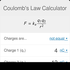 Coulomb S Law Calculator