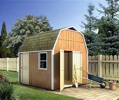 Gambrel Shed Plan 90028