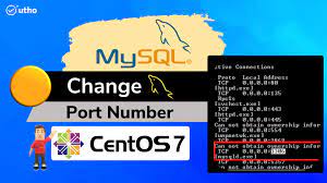 change mysql port number in centos 7