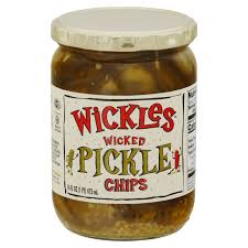 wickles wicked pickles chips 16 00 fl