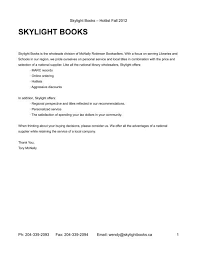 Skylight Books Mcnally Robinson