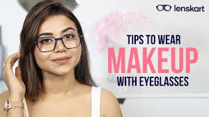 wear makeup with eyegles lenskart