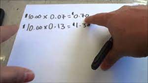 how to calculate s tax math lesson