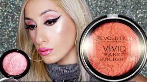 makeup revolution rose gold highlighter