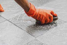 remove scuff marks from floor tiles