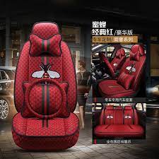 Seat Cushions 11pcs Red Car Seats