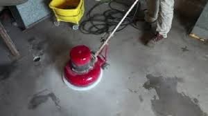 how to clean seal concrete floors