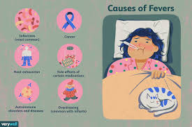 what causes a high grade fever and when