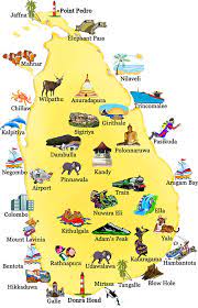 travel map sri lanka plan your trip