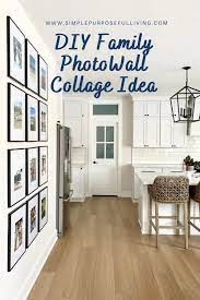 Easy Diy Monthly Photo Wall Collage