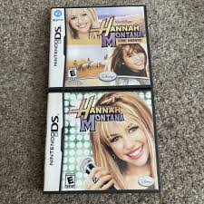 nintendo ds hannah montana video game