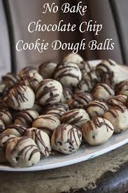 no bake chocolate chip cookie dough