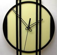 Handmade Art Deco Style Wall Clock 07lb