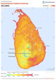Detailed tourist map of sri lanka. Solar Resource Maps And Gis Data For 200 Countries Solargis