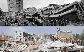 El terremoto del jueves 19 de septiembre de 1985, conocido como el terremoto de fue de un sismo de tipo trepidatorio y oscilatorio a la vez y registr una profundidad de 15.0 km.2 la. Sismos De 1985 Y 2017 La Tecnologia Hace La Diferencia