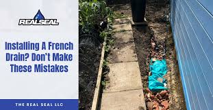 Installing A French Drain Don T Make