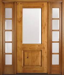 Sausalito Half Lite Wood Exterior Doors