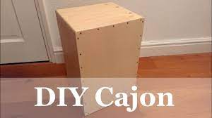 diy handmade cajon you