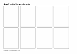 You can also select christmas greeting cards that print two to a page to make quick work of your christmas card list. Editable Primary Classroom Flash Cards Sparklebox