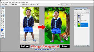 how to change background in adobe