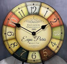 Paris World S Fair Wall Clock