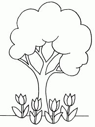 Oak coloring pages are a good way for kids to develop their habit of coloring and painting, introduce them new colors, improve the creativity and motor skills. Oak Tree Coloring Page Coloring Home