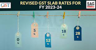 Revised Gst Slab Rates In India Fy 2023