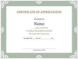 Whether it's an award or gift, microsoft has a certificate template for almost any occasion. Printable Years Of Service Certificate Template Ms Word Format Word Excel Examples
