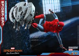 Action figure accessory is taken directly from new figure and bagged for sale. brand: Spider Man Homemade Suit Sixth Scale Figure Sideshow Collectibles