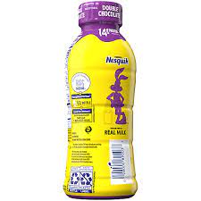 nesquik double chocolate lowfat milk 14