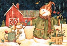 Check spelling or type a new query. Barn Snowman Boxed Christmas Cards