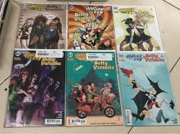 Red is a story for the ages. Harley Quinn Poison Ivy Betty Veronica Dc Comics Archie Crossover Comic Book 1 6 Set Books Stationery Comics Manga On Carousell