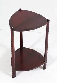 Art Deco Stained Beech Side Table
