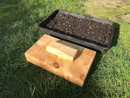 Large Seed Tray Tamper Hand Made