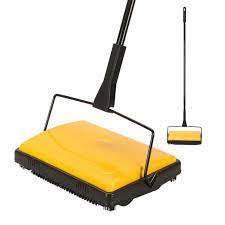 cleanhome manual carpet sweeper brush