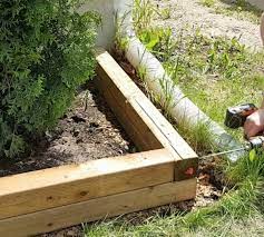 diy garden bed edging just about anyone